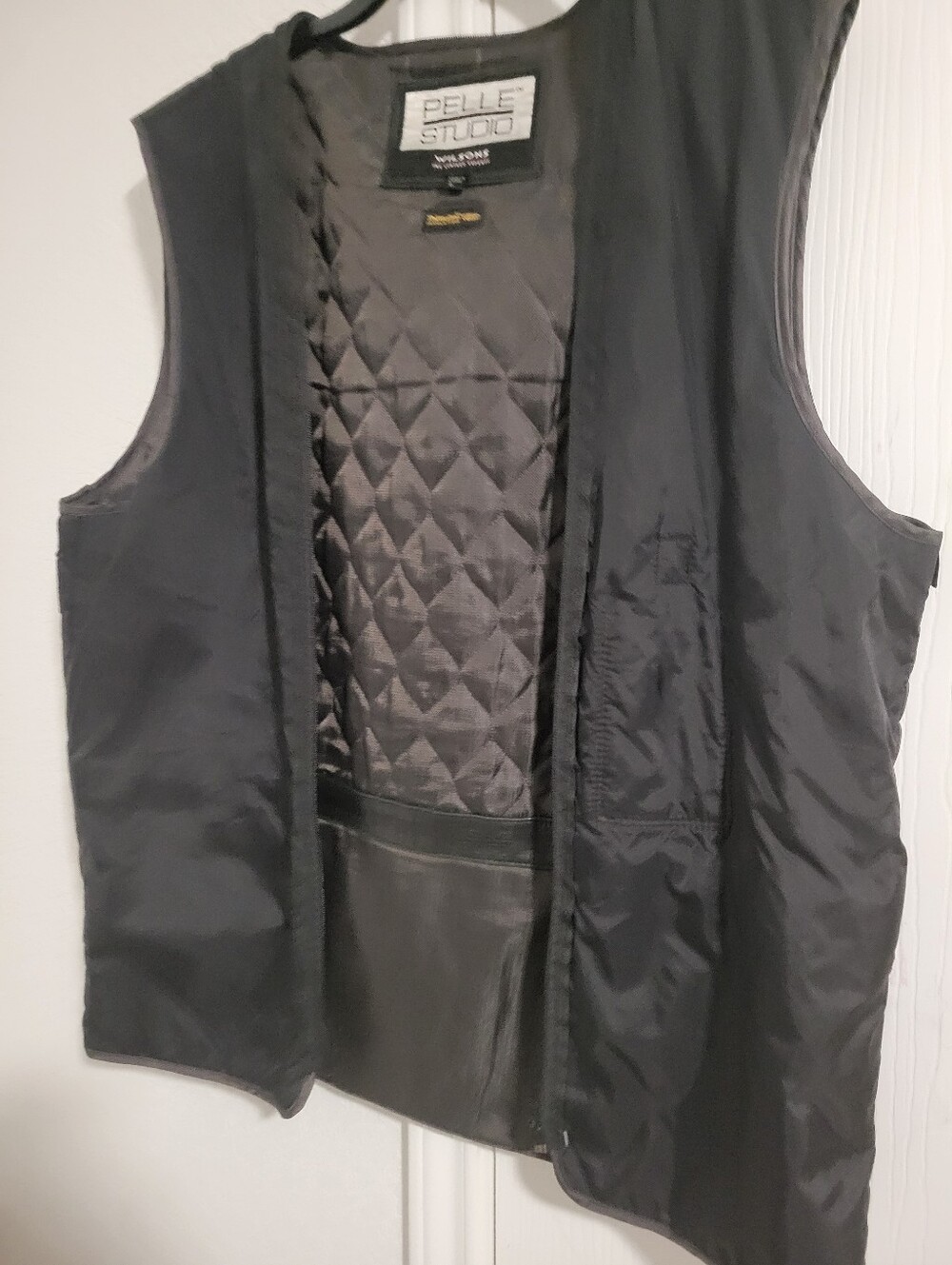 Pelle Studio Wilson's Men's Black Leather Jacket (L) - Picture 5 of 5